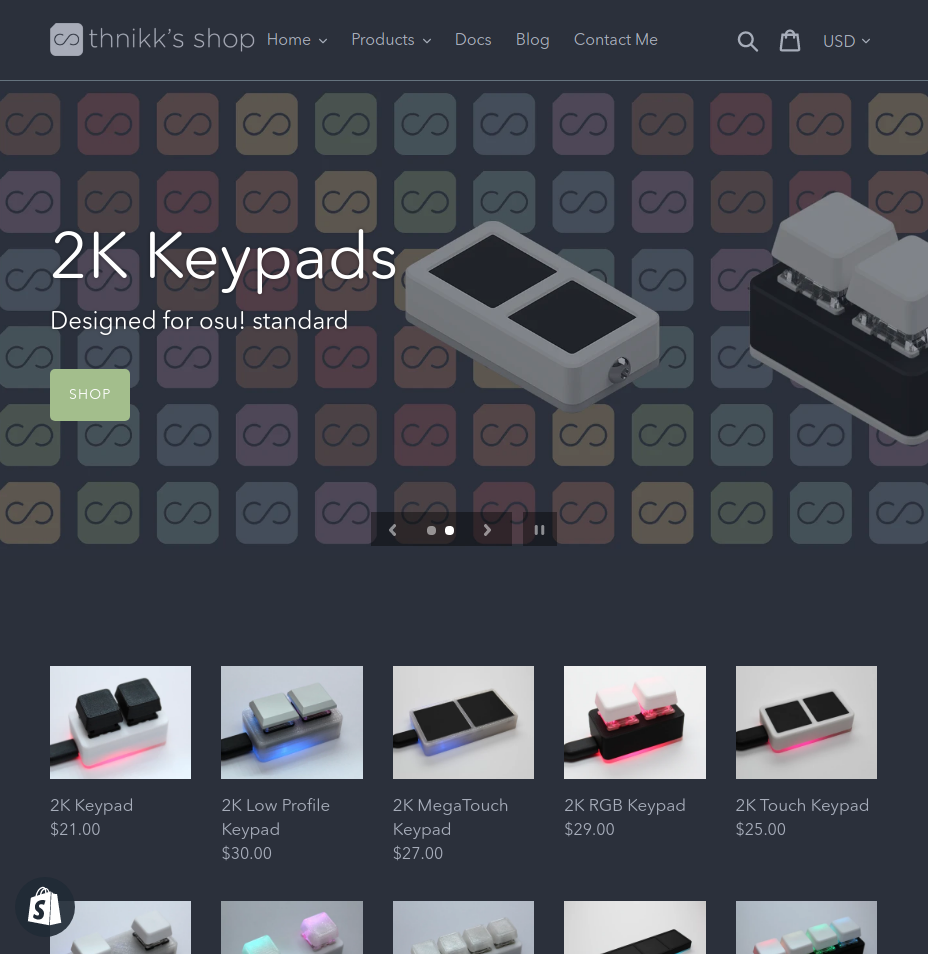 Shopify screenshot
