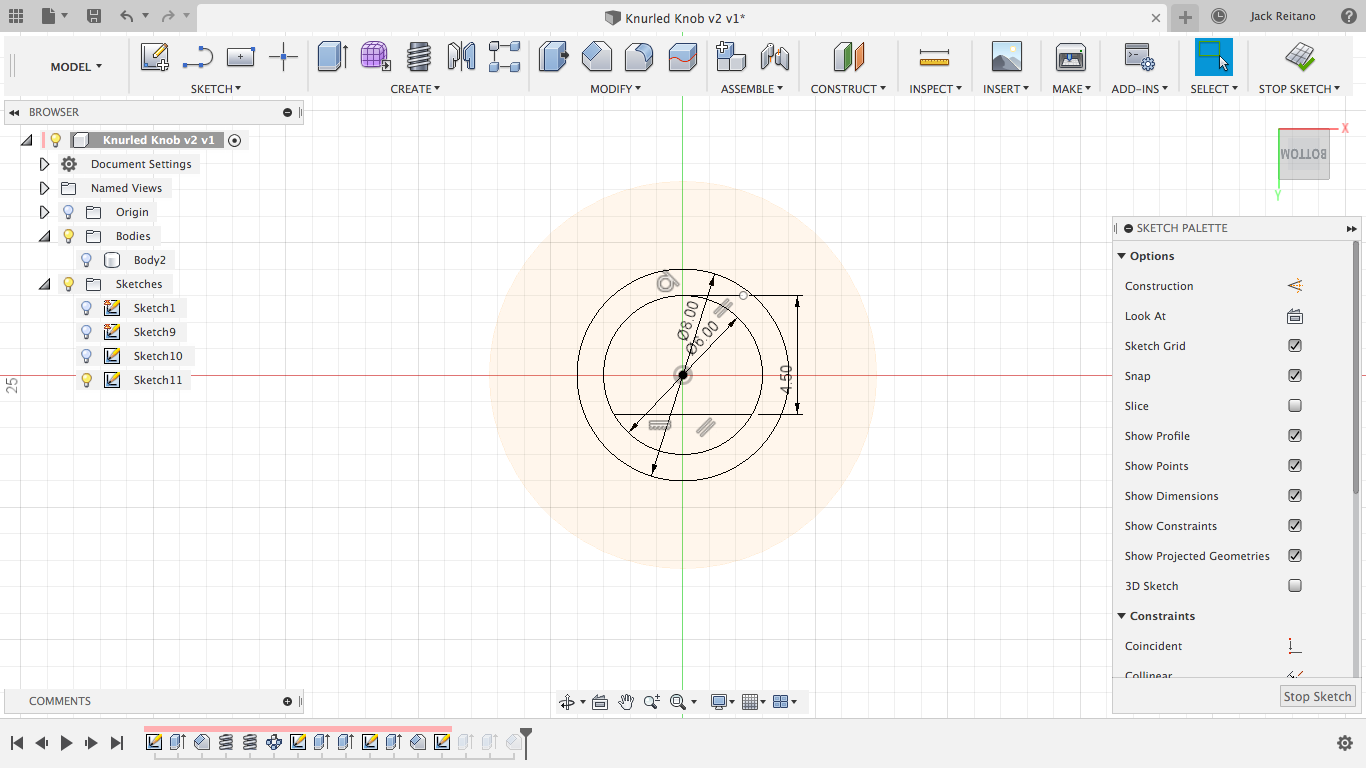 shaft dimensions